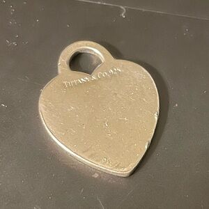 Tiffany &Co. Vintage heart pendant